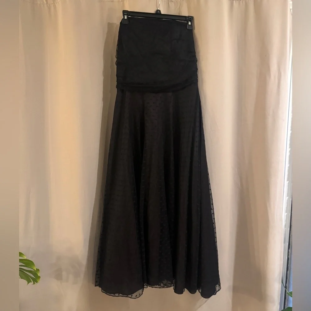 Women’s Scott McClintock Strapless  Black Maxi Dress